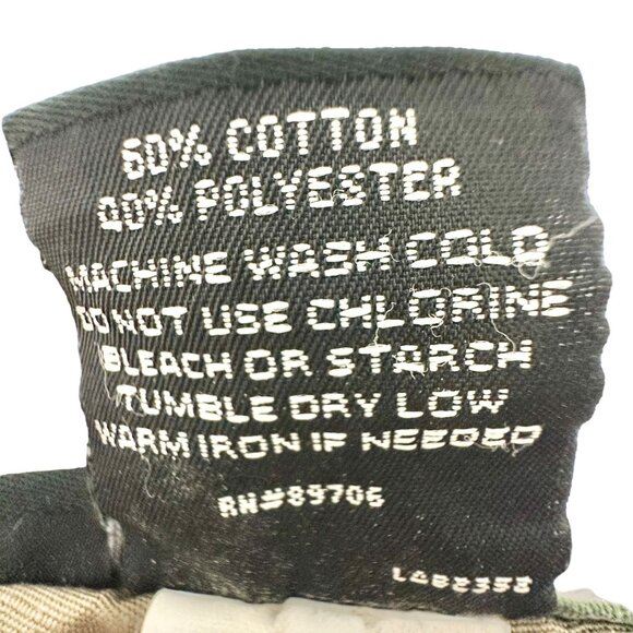 Genuine Gear Woodland Camouflage Cargo Pants S R Cotton Blend Durable Outdoor - Picture 5 of 6